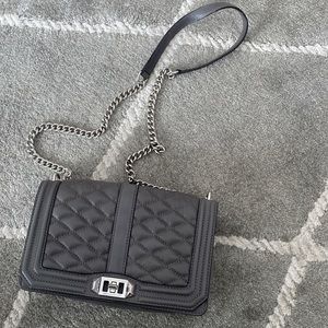 Rebecca Minkoff Love Crossbody Charcoal